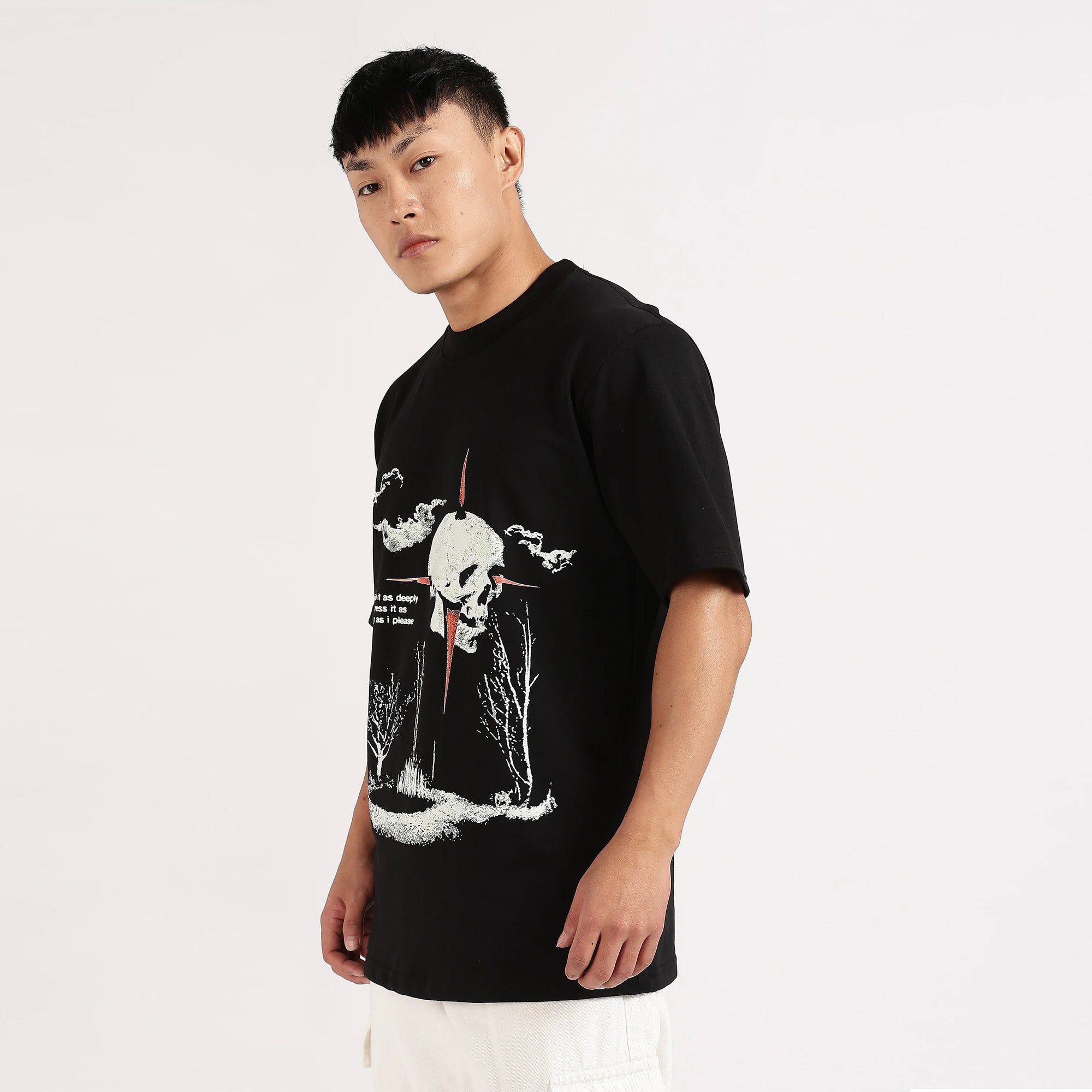 Skull Over-Size Tees