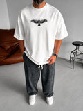Back Fell Eagle Over-size T-Shirt