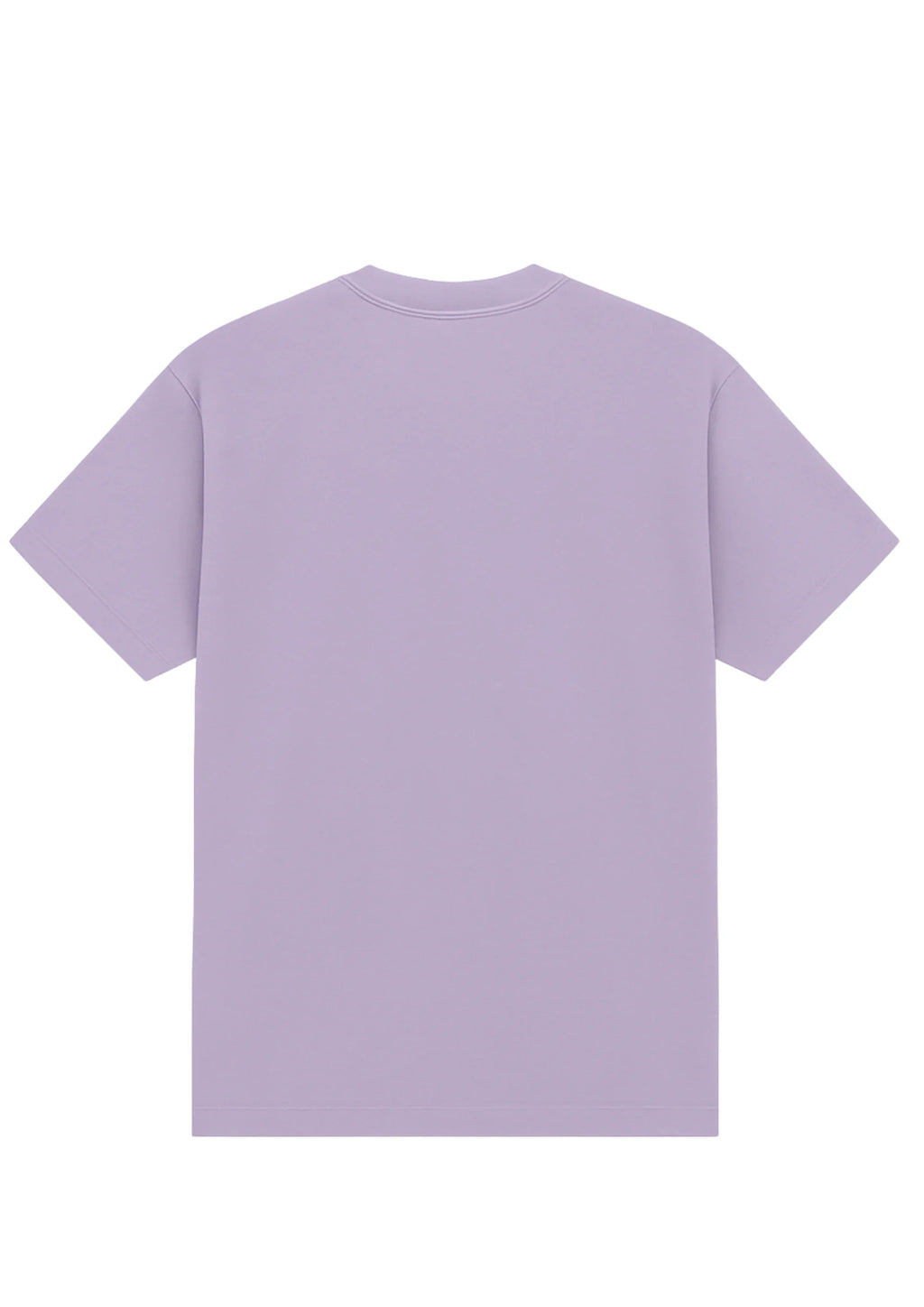 Lilac Plain Oversized T-shirt for Men