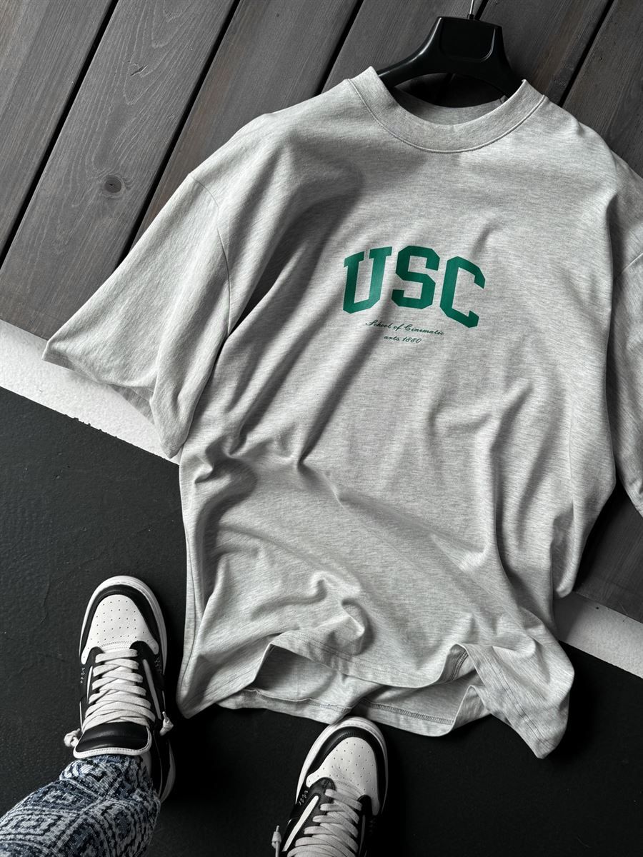 Usc Printed Oversize T-Shirt