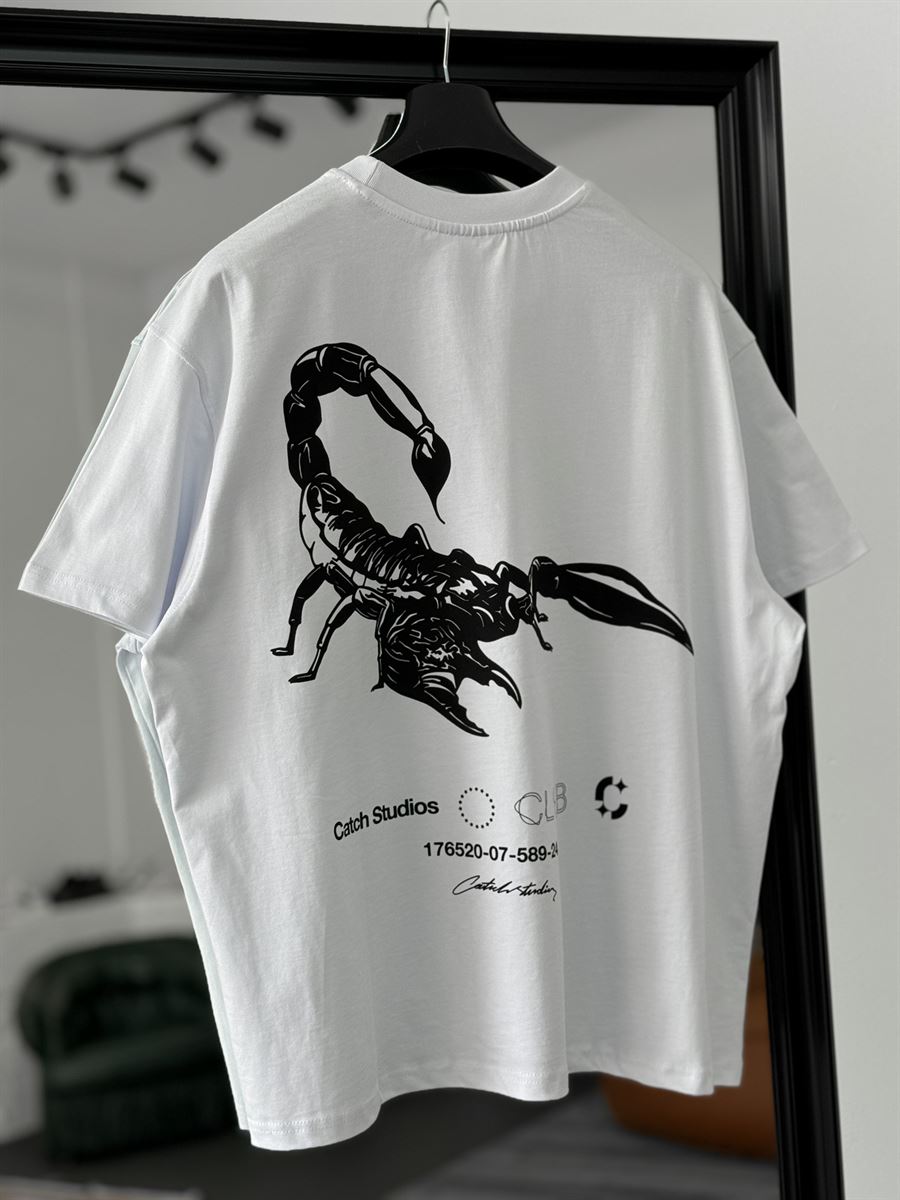 Scorpion Printed Oversize T-Shirt