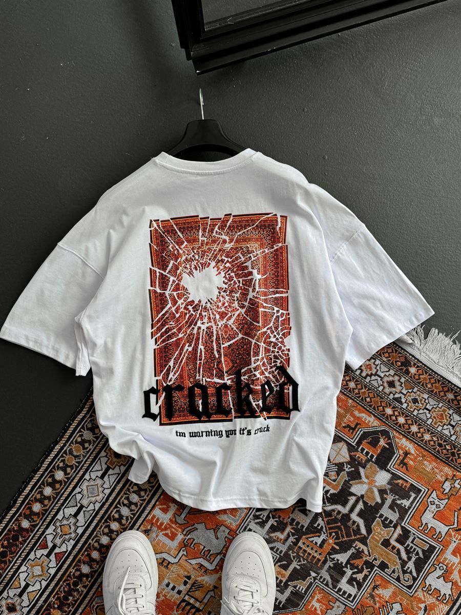 Cracked Oversized T-Shirt