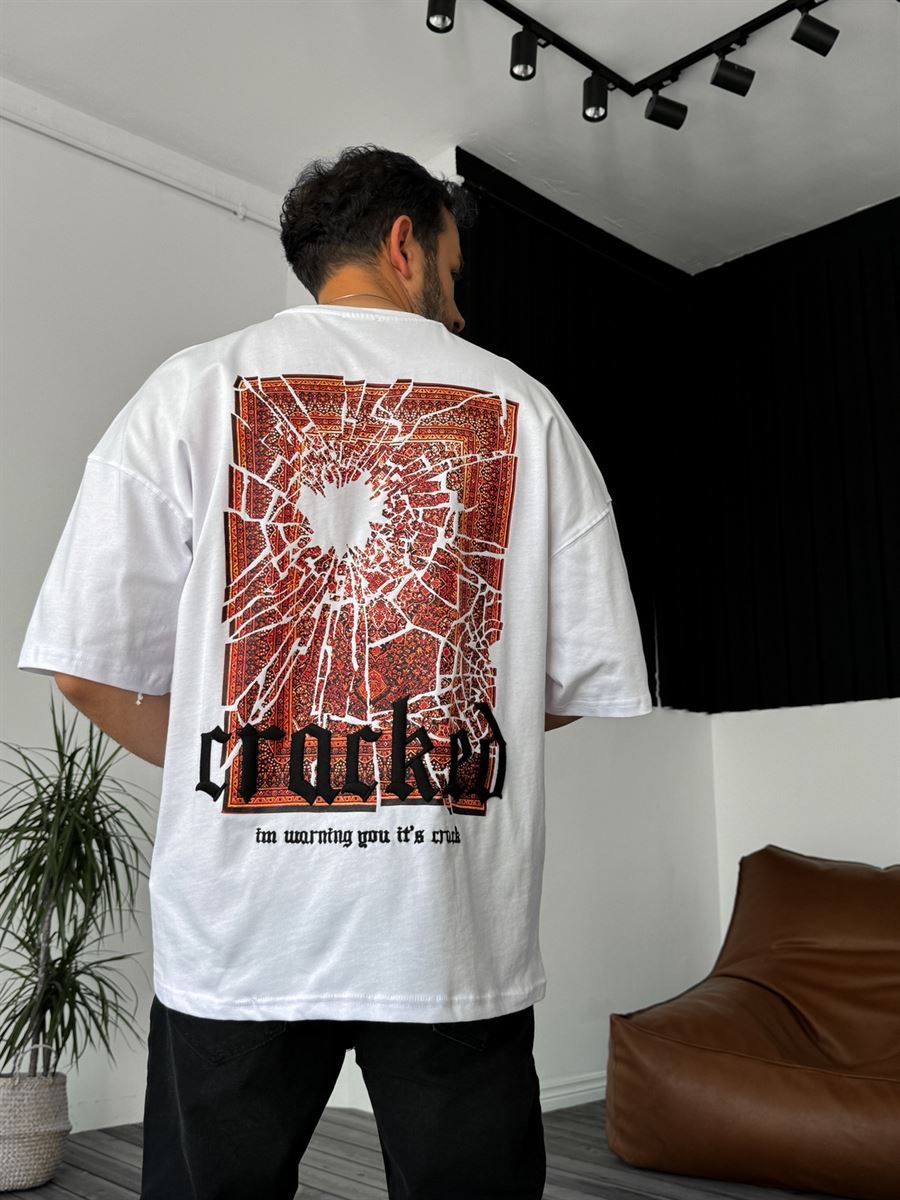 Cracked Oversized T-Shirt