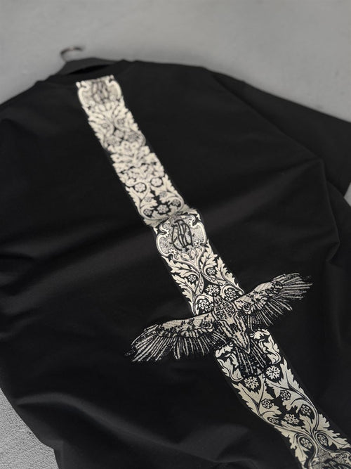 Black Fell Eagle Over-size Tees