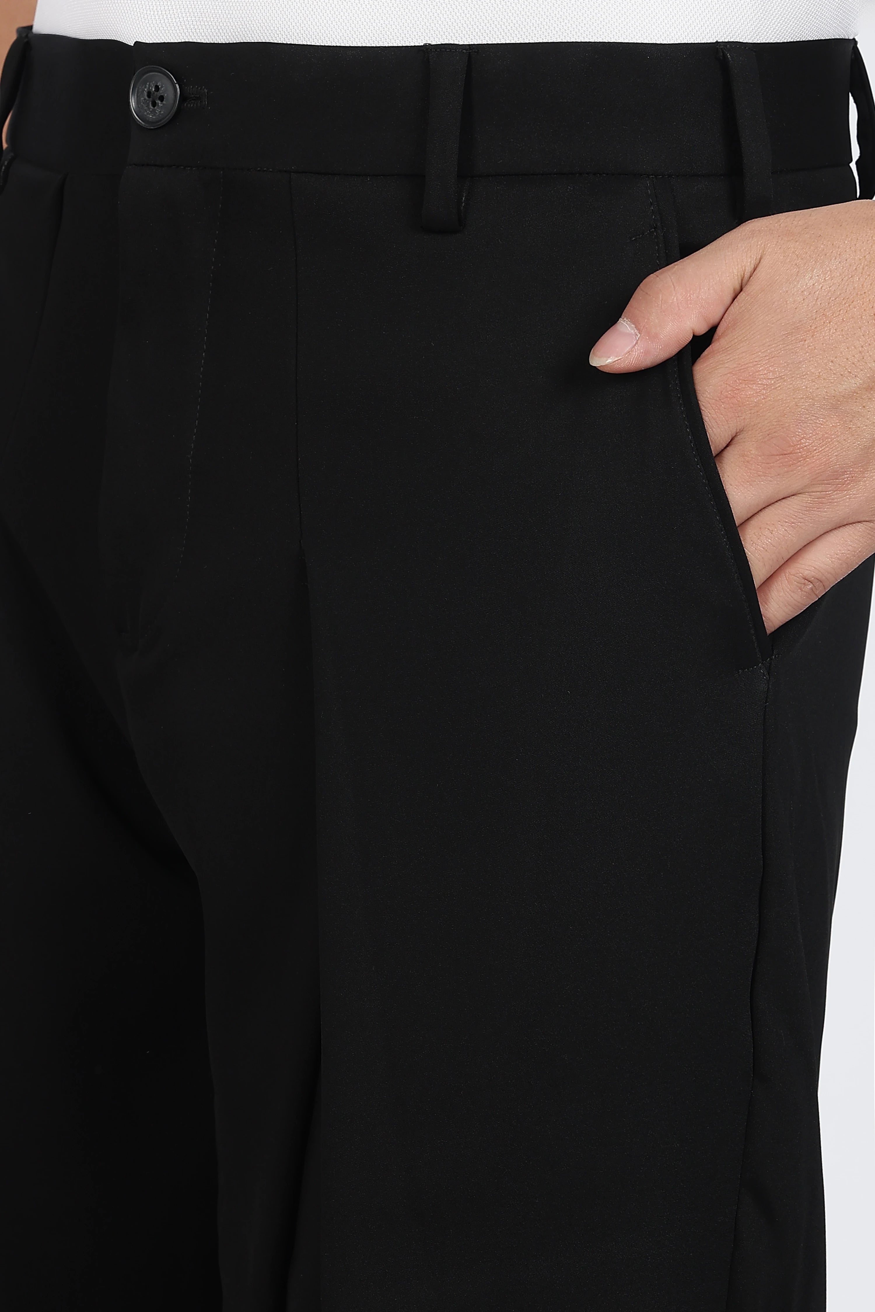 Korean Pants - Black