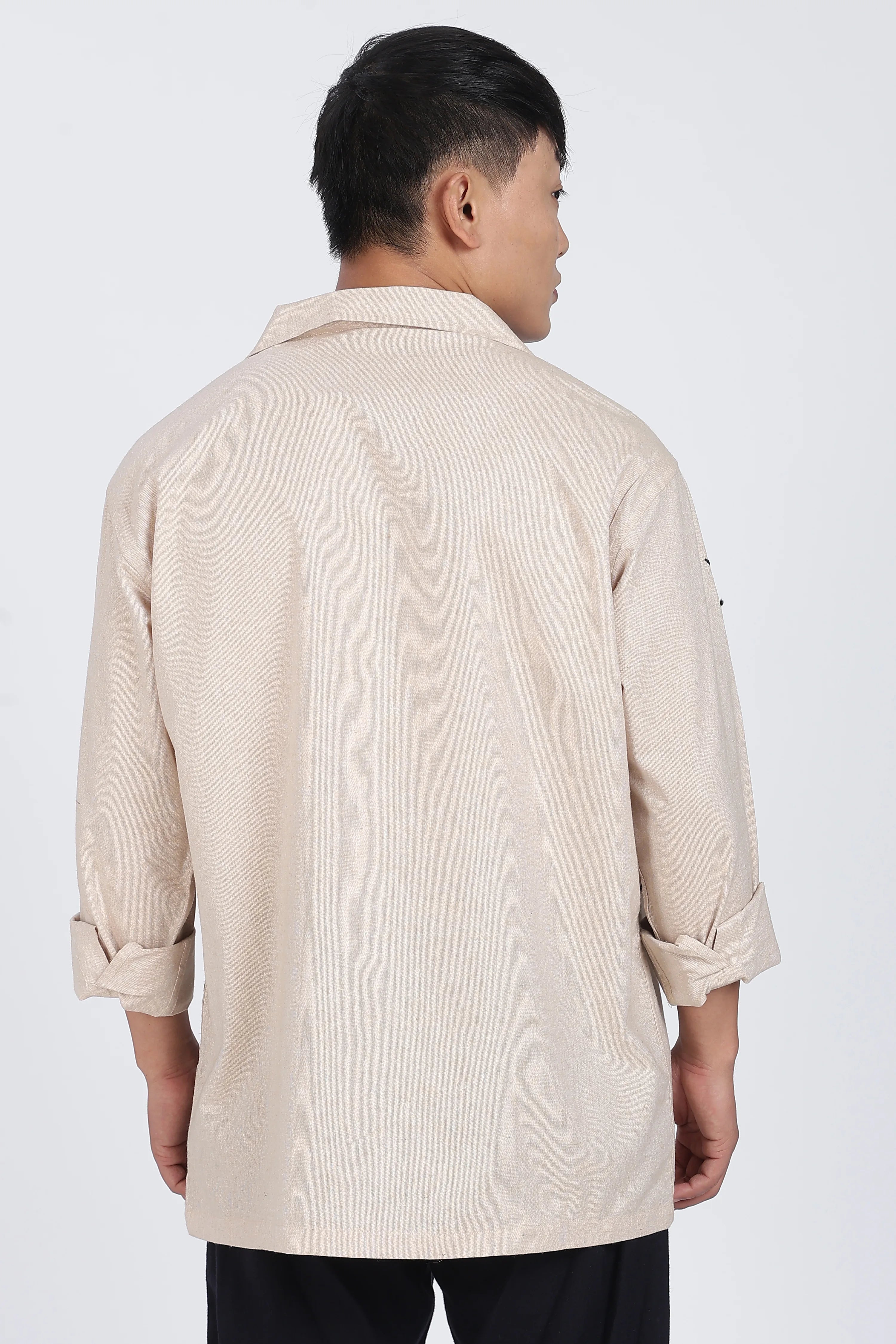 Linen Shirt – Embroidered