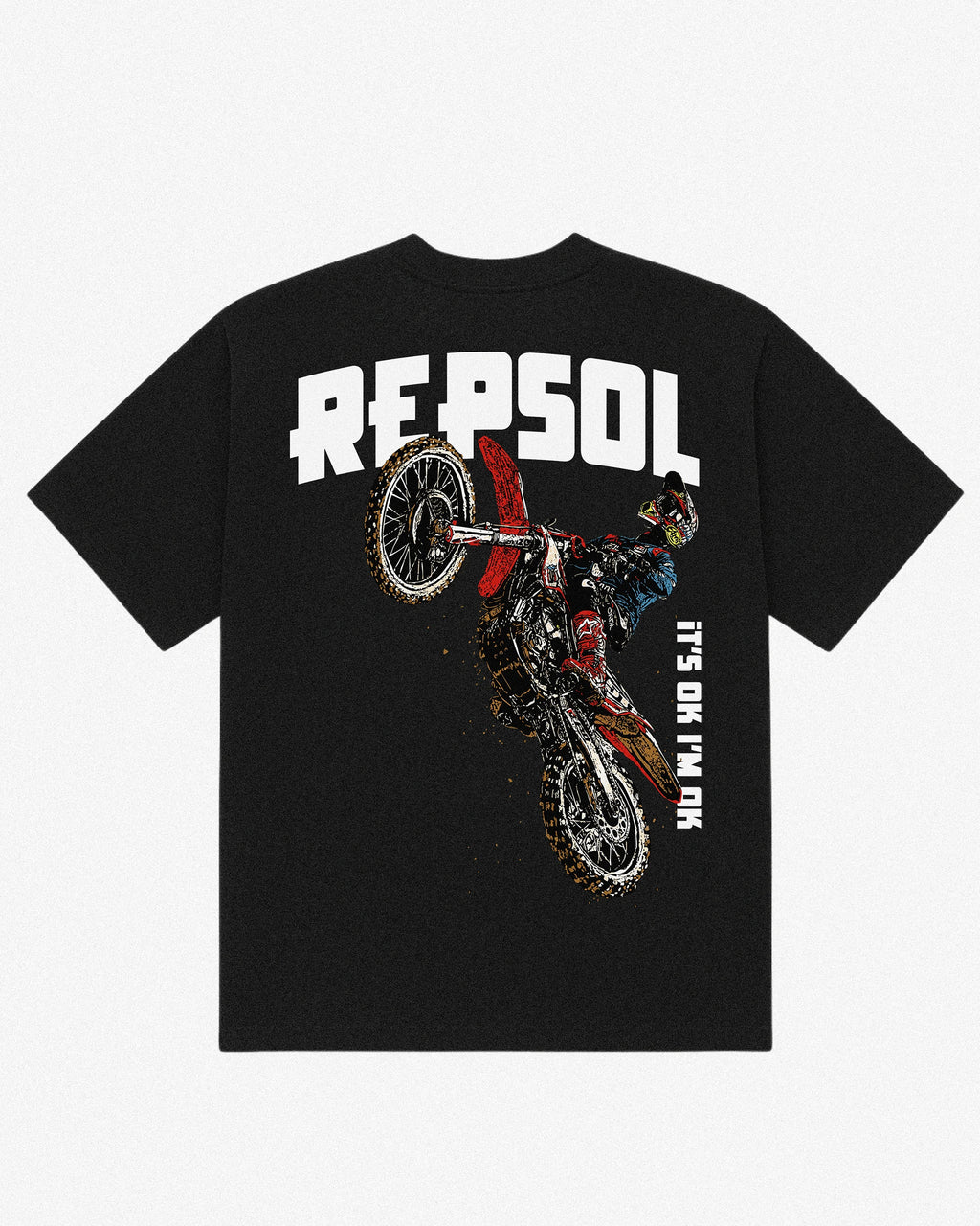 R-Cross Printed Oversize T-Shirt