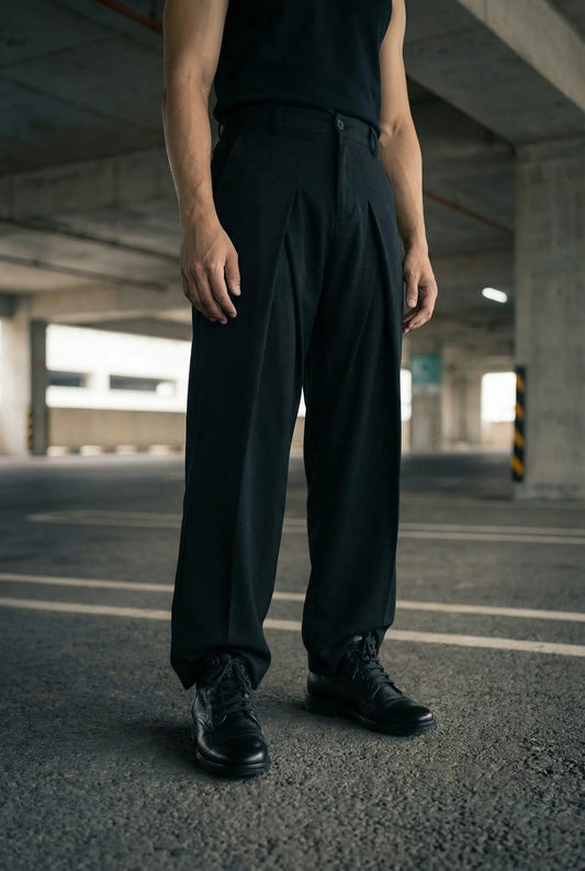 Korean Pants - Black