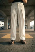 Korean pants - White