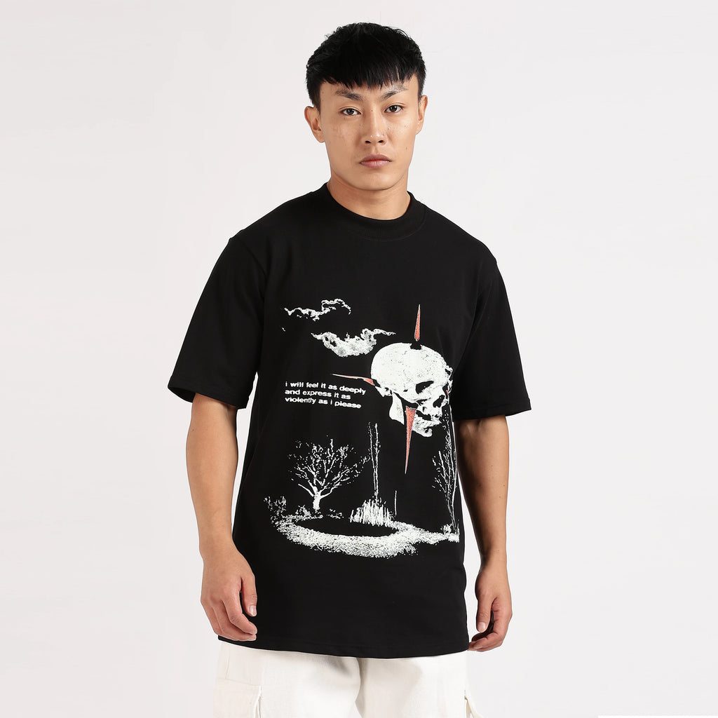 Skull Over-Size Tees