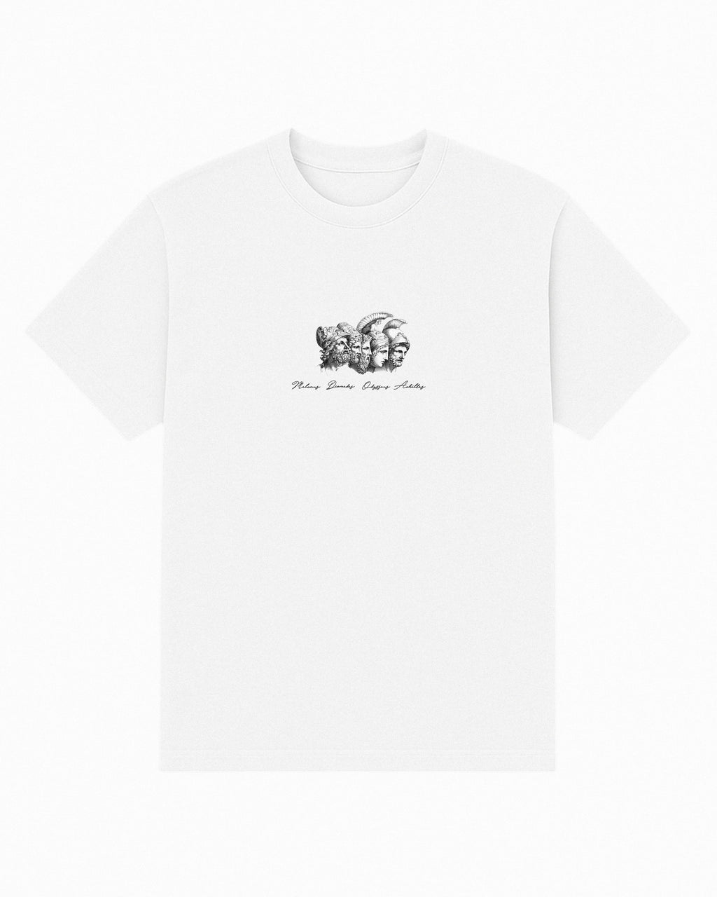 White Mythology Printed Oversize T-Shirt