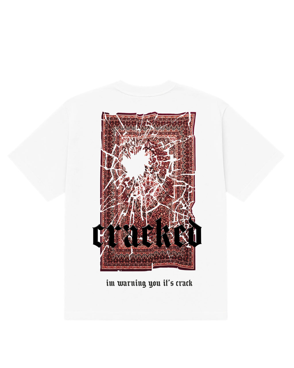 Cracked Oversized T-Shirt