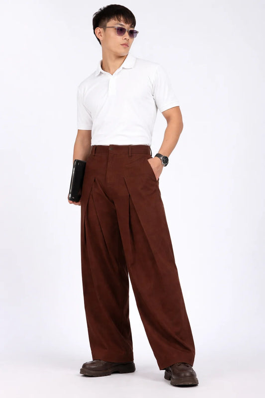 Korean Pants - brown
