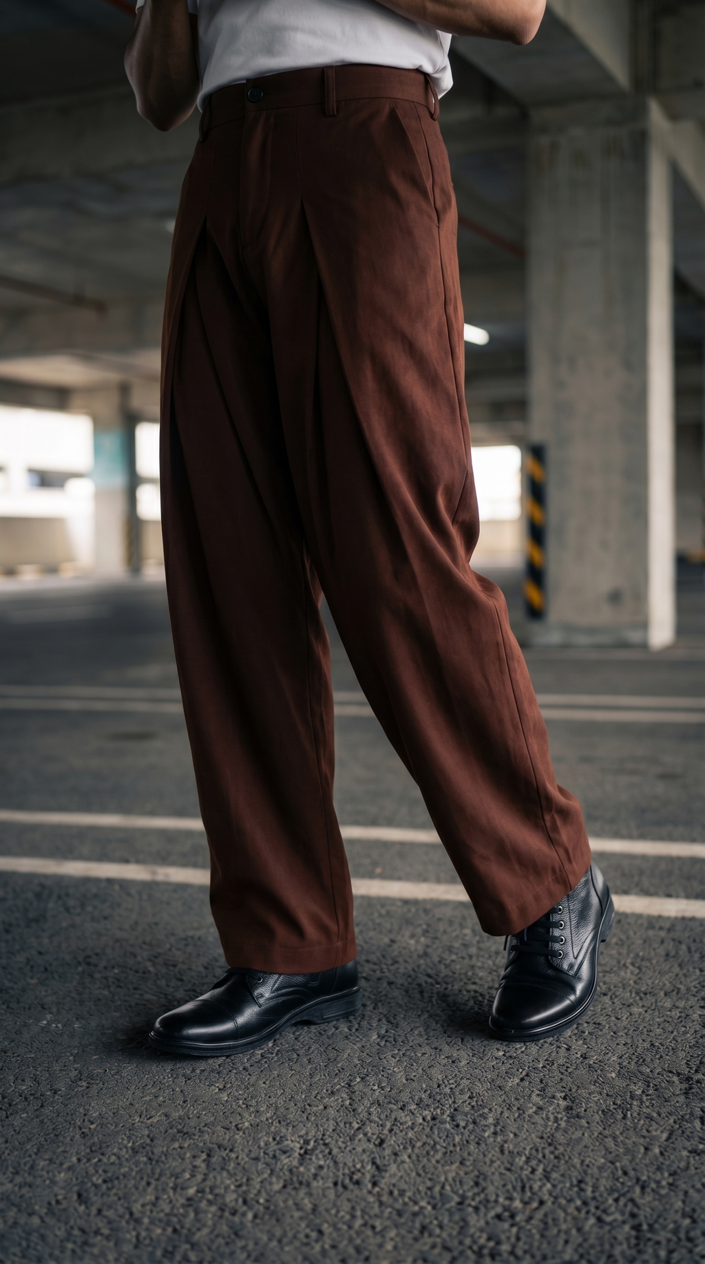 Korean Pants - brown