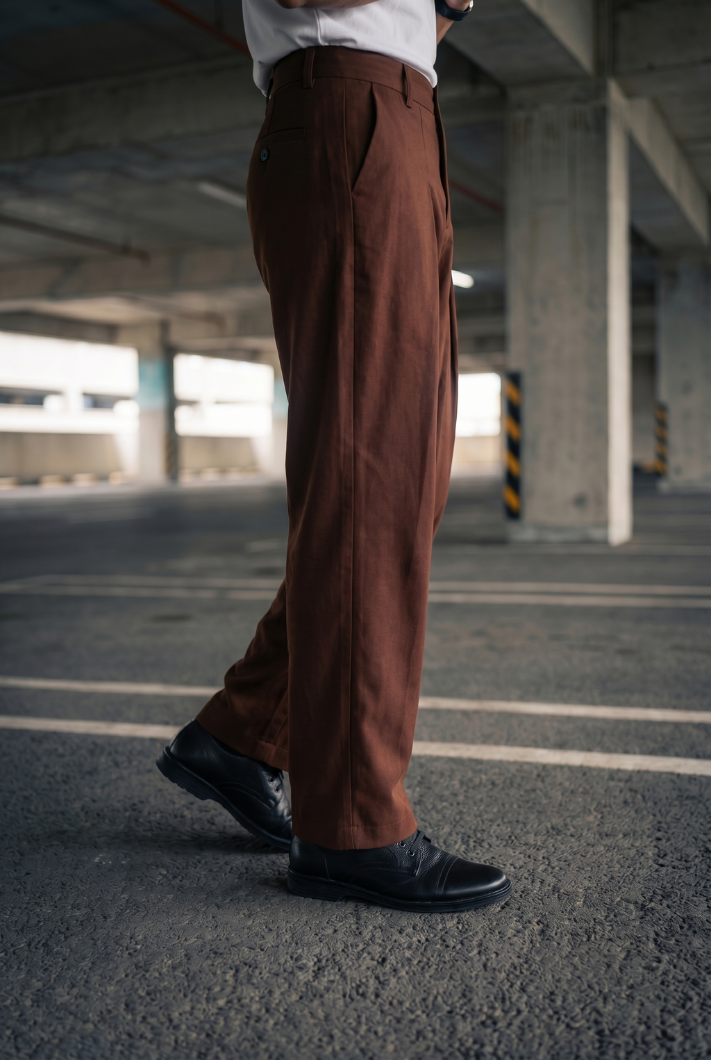 Korean Pants - brown