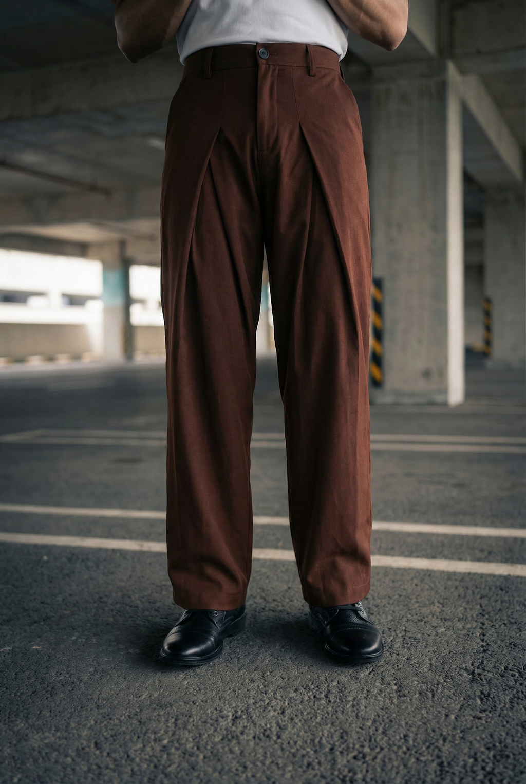 Korean Pants - brown